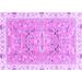 Indigo 108 x 72 x 0.35 in Area Rug - Alcott Hill® Bangerter Oriental Machine Woven Wool/Area Rug in Purple /Wool | 108 H x 72 W x 0.35 D in | Wayfair