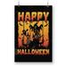 Happy Halloween Spooky House Poster - Image by Shutterstock