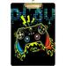 KXMDXA Video Game Clipboard Hardboard Wood Nursing Clip Board and Pull for Standard A4 Letter 13x9 inches