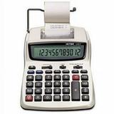 Victor 2 Two-Color Printing Calculator 12-Digit LCD Black/Red