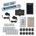 FPC-5324 One Door Access Control Out Swinging Door 300lbs Maglock + VIS-3002 Indoor Use Only Keypad/Reader Standalone With Mini Controller + Wiegand 26 No Software EM Card 1000 Users + PIR Kit