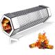 JahyShow 6inch BBQ Smoker Tube Wood Pellet BBQ Grill Hot Cold Smoking Mesh Smoke Tube