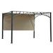 Garden Winds Universal Pergola Gazebo Side Sunshade - 12 ft