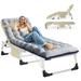 MOPHOTO 5-Position Folding Lounge Chair Portable Outdoor Folding Chaise Lounge Chair for Sun Tanning Folding Cot Perfect for Pool Beach Patio Sunbathing