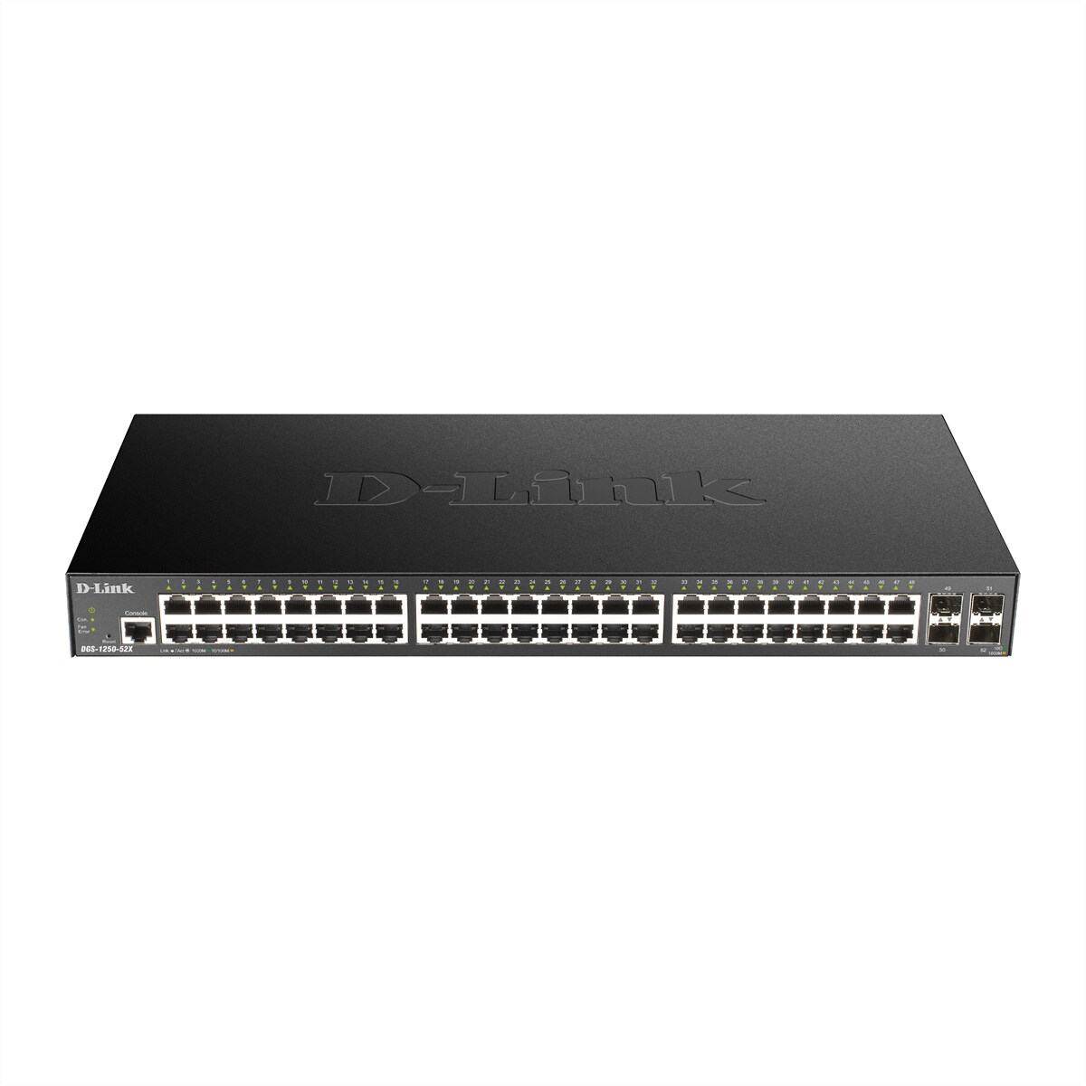 D-Link DGS-1250-52X Gigabit Switch 52-Port Smart Managed 4x 10G Image