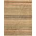 Ahgly Company Indoor Rectangle Abstract Light Brown Oriental Area Rugs 8 x 10