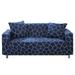 1/2/3/4 Seater Printed Sofa Covers Stretch Elastic Couch Slipcover Protector Removable Washable for Dining Roomï¼Œ Blue Geometry