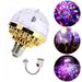 E27 Disco Light Bulb Rotating RGB Party Light Lamp LED Strobe Bulb Strobe Light Multi Crystal Disco Bulb for Birthday Party Club Bar Christmas