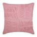 22x22 inch (55x55 cm) Throw Pillow Cover Pink Throw Pillow Cover Textured Pintucks Solid Pillow Cover Cotton Linen Square Pillow Cover Patchwork Modern - Pinch Of Love