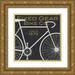 Mullan Michael 15x15 Gold Ornate Wood Framed with Double Matting Museum Art Print Titled - Fixed Gear Bike Co