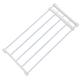 Closet Tension Shelf Adjustable Expandable Closet Rack DIY Divider Separator for Cabinet Bathroom Household Closet Tension Shelf Adjustable Expandable Closet Rack DIY Divider White 24cm 30-40cm