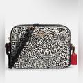 Coach Bags | Coach Disney Mickey Mouse X Keith Haring Mini Camera Bag | Color: Black/White | Size: Os