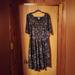 Lularoe Dresses | Lularoe Nicole 3xl, New With Tags! | Color: Blue/Purple | Size: 3x