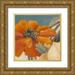 Loreth Lanie 12x12 Gold Ornate Wood Framed with Double Matting Museum Art Print Titled - In Full Bloom I