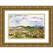 Wang Melissa 14x11 Gold Ornate Wood Framed with Double Matting Museum Art Print Titled - Living in the Mountains VI