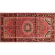 Ahgly Company Machine Washable Indoor Rectangle Traditional Rust Pink Area Rugs 8 x 12