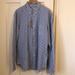 J. Crew Shirts | J Crew Men’s Slim Fit Striped Button Down Shirt | Color: Blue/White | Size: Xl