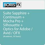 Boris FX Suite of Plug-Ins for Avid/Adobe/OFX (Annual Subscription, 50-Seat Academic SUITESA50