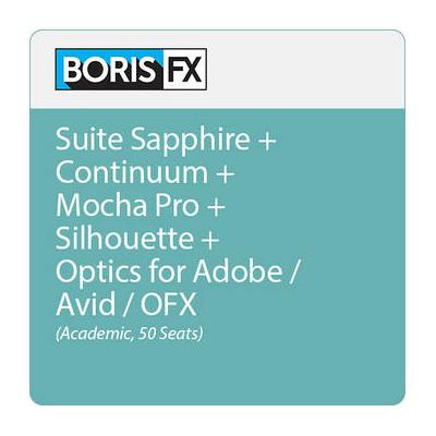 Boris FX Suite of Plug-Ins for Avid/Adobe/OFX (Annual Subscription, 50-Seat Academic SUITESA50