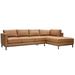 Gray/Brown Reclining Sectional - Hokku Designs Bryanah Sectional | 31 H x 115 W x 71 D in | Wayfair A2534FD5145D490BBDB8196CD84DD00B