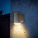 Wandleuchte PACO HOME "LUSIWA" Lampen Gr. Höhe: 9,6 cm, weiß LED Außenwandleuchte Außenwandleuchten