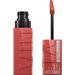 Maybelline Super Stay Vinyl Ink Longwear No-Budge Liquid Lipcolor Highly Pigmented Color and Instant Shine Peachy Peachy Nude Lipstick 0.14 fl oz 1 Count
