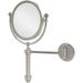 Southbeach Collection Wall Mounted Make-Up Mirror 8-in Diameter with 3X Magnification in Polished Nickel