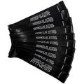 Serious Steel Fitness Mini Loops Resistance Band (Exercise & Physical Therapy Group Resistance Band 10 Pack) - 10 Packs (X-Heavy)