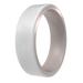 QALO Women s Switch Opal/White Holographic Silicone Ring Size 08