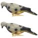 2X Eva Foam Dove Simulation Bait 3D Pigeon Target Field Hunting Simulation Decoy Archery Target for Outdoor