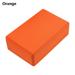 Non-Slip Sports Stretching Health Training EVA Gym Foam Yoga Block Brick Fitness Equipment Exercise Pilates ORANGE