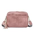 TAIAOJING Women Shoulder Handbag Ladies Fashion Messenger Bag Shoulder Bag Small Crossbody Bag Wide Strap Cell Phone Purse Shoulder Handbag Wallet With Credit Card Slotsv