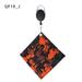 Fashionable Mini Facecloth Surface Square Keychain Buckle Head Cleaning Golf Towel Sports Washcloth Ball Cleaner GF19_J