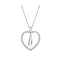 Kayannuo Christmas Clearance Pendant Necklace for Women Alphabet Jewelry Lover Heart Necklace Gifts