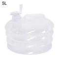 Car Folding Water Kettle 3/5/8/10/15l Outdoor Clear Car Collapsible Water Bucket Kettle Bottle with Tap