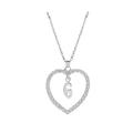 Kayannuo Christmas Clearance Pendant Necklace for Women Alphabet Jewelry Lover Heart Necklace Gifts