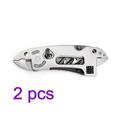 2PCS Multi Tool Set Multi Purpose Wrench Multi Tool Adjustable Wrench Wire Cutter Jaw Pliers Survival Emergency Gear