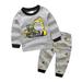 BULLPIANO Boys Pajamas Set Kids PJs children Long Sleeve Pajamas- Family Feeling Space Little Boys Pajamas Set