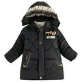 TAIAOJING Chlidren Boys Girl Winter Coats Children Winter Jacket Coat Hooded Coat Fashion Kids Warm Clothes Jacket Coat&jacket 5 Years