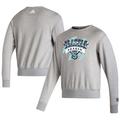Men's adidas Gray Seattle Kraken Reverse Retro 2.0 Vintage Pullover Sweatshirt