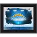 Los Angeles Chargers 10.5" x 13" Horizontal Team Logo Sublimated Plaque