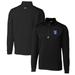 Men's Cutter & Buck Black Air Force Falcons Traverse Stretch Quarter Zip-Pullover Top