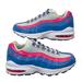 Nike Shoes | Nike Air Max 95 White Pink Distinct Blue Platinum 2013 Sneakers Size 6y | Color: Blue/Pink | Size: 6