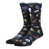 Disney Underwear & Socks | Disney Villains Bad Is Better Sublimated Crew Socks | Color: Black | Size: 8-12 Crew