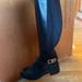 Michael Kors Shoes | Michael Kors Knee High Riding Boots | Color: Black | Size: 7