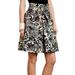 Anthropologie Skirts | Anthropologie Corey Lynn Calter Palm Garden Party Khaki Skirt Size 0 | Color: Black/Tan | Size: 0