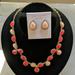 Kate Spade Jewelry | (#54) Nwt Kate Spade Balloon Bouquet Necklace And Earring Two-Piece Set | Color: Cream/Pink | Size: Os