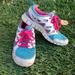 Nike Shoes | Girls Nike Shoes Size 4.5y | Color: Blue/Pink | Size: 4.5g