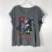 Disney Tops | Disney Store Marvel Girls Rule T-Shirt Top Juniors Jr Size Xxl | Color: Gray | Size: Xxlj