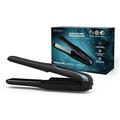 REVAMP Progloss Liberate Shine Cordless Straightener, Ceramic Compact Straightener with Lithium-Ion Technology for Frizz-Free Hairstyles, Infused with Progloss Smooth Keratin, Argan and Coconut Oils